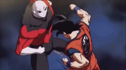 Dragon Ball Goku And Jiren Final Battle GIF