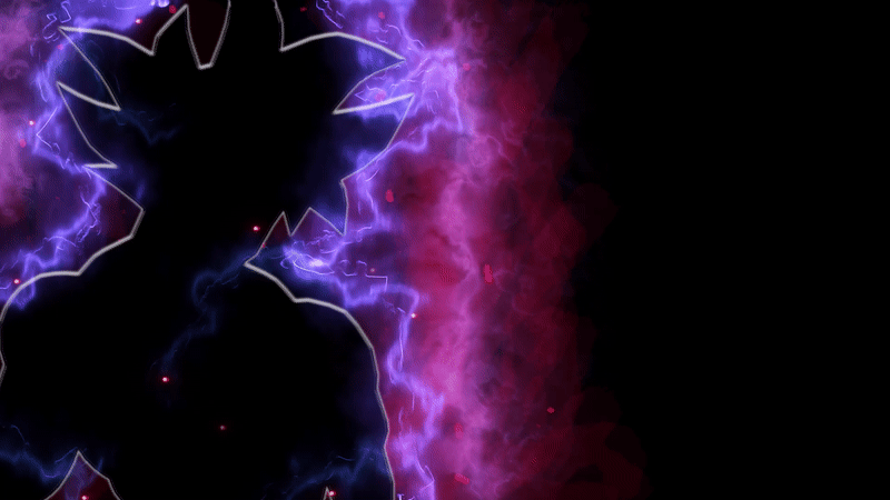 Dragon Ball Goku Ultra Instinct Explosive Glowing Aura GIF