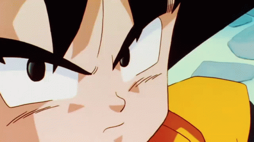 Dragon Ball Goten Glare GIF
