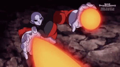 Dragon Ball Jiren The Gray Multiple Ki Blast GIF