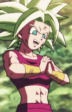 Dragon Ball Kefla Cracking Knuckles GIF