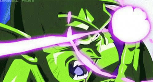 Dragon Ball Piccolo Energy Attack GIF