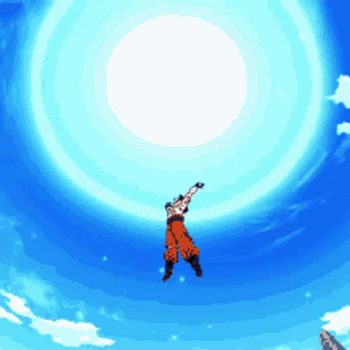 Dragon Ball Spirit Bomb Formation GIF