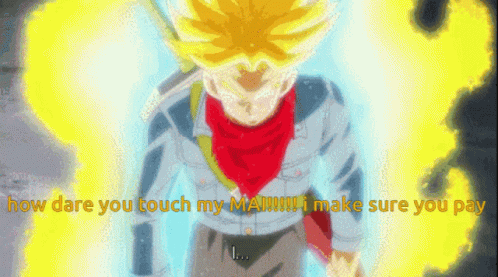 Dragon Ball Super Saiyan Full Power GIF