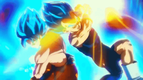 Dragon Ball Super Blue Broly GIF