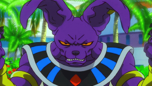 Dragon Ball Super Broly Beerus Shouting GIF