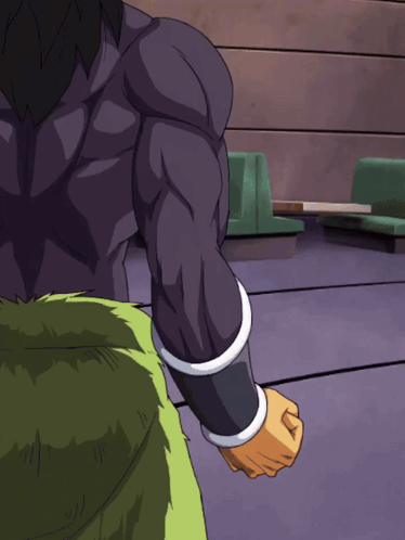Dragon Ball Super Broly Getting Mad GIF