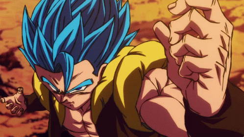Dragon Ball Super Broly Gogeta Smiling GIF