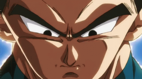 Dragon Ball Super Broly Vegeta Super Saiyan Transformation GIF