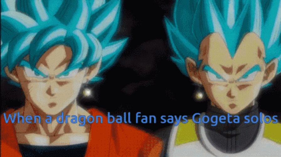 Dragon Ball Super Gogeta Transition  GIF