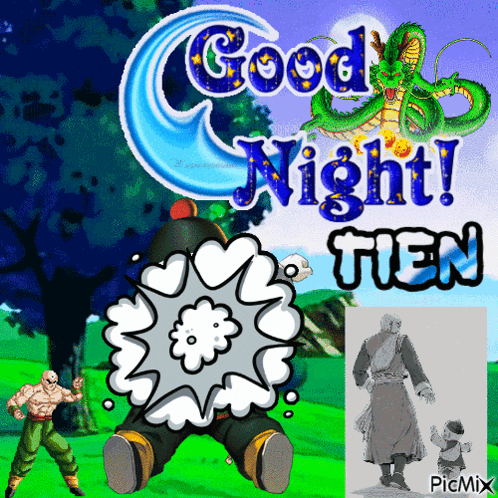 Dragon Ball Z Good Night Tien