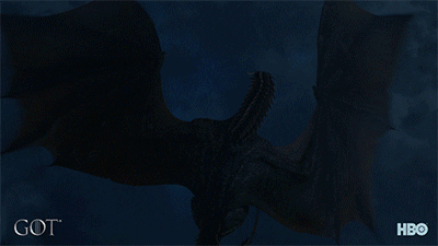 Dragon Fight John Snow GIF