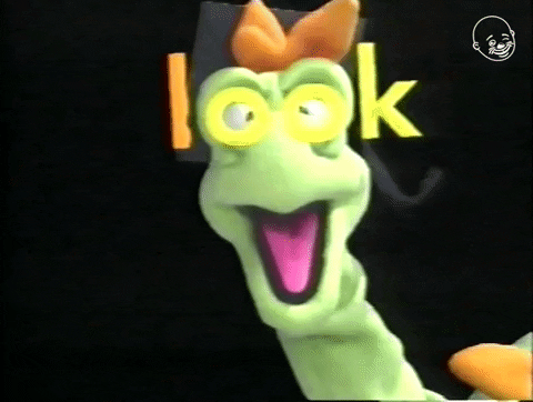 Dragon Goofy Puppet GIF