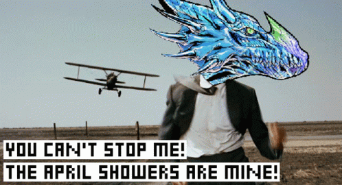 Dragon Head Man Says You Can't Stop Me GIF