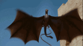 Dragon Spitting On Fire Ball GIF