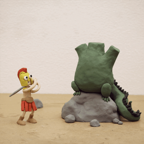 Dragon Three Headed Loop GIF