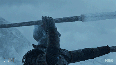 Dragon Viserion Night King GIF