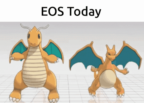 Dragon With Eos Today