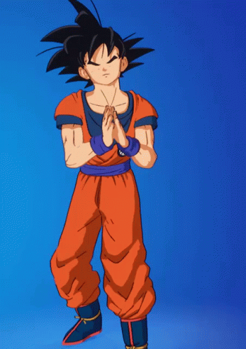 Goku Dragonball Z Dance Skills GIF