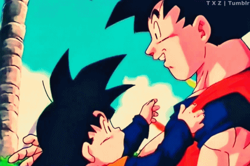Dragonball Z Hug Gif GIF