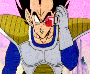 Dragonball Z Vegeta Smashing The Phone GIF