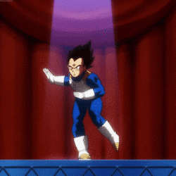 Dragonball Z Vegeta Bingo Dance GIF