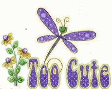 Dragonfly Too Cute GIF