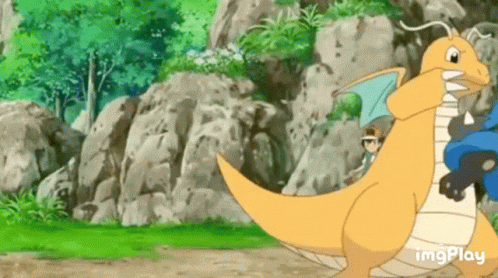 Dragonite Was Kicked By Pinacacross GIF