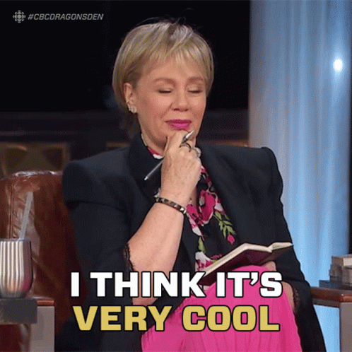 Dragons Den Really Cool Arlene Dickinson GIF