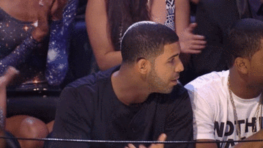 Drake Clapping While In A Show GIF