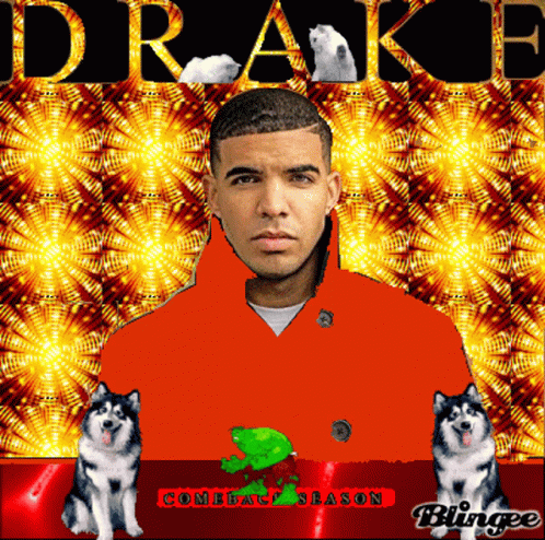 Drake 'S Comeback Season Album Cover Features A Frog And Huskies GIF