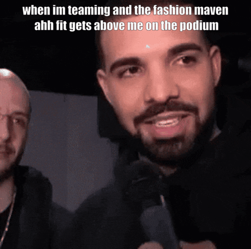Drake Says Fashion Maven Fit Above Me