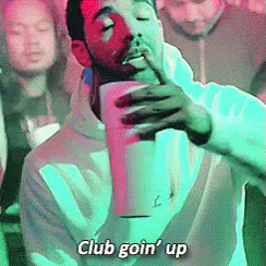 Drake Serenading Club Going Up On A Tuesday GIF