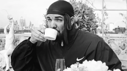 Drake Sips Tea GIF | GIFDB.com