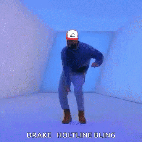 Drake Wearing Pokemon Hat Dancing GIF