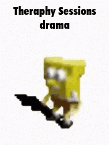 Therapy Dancing Spongebob Drama Session GIF