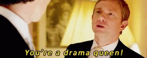 Sherlocked Is A Drama Queen GIF