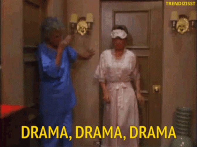 Drama Queen In A White Lingerie GIF