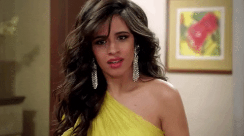 Dramatic Singer Camila Cabello GIF