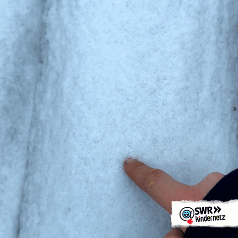 Draw Heart On Snow GIF