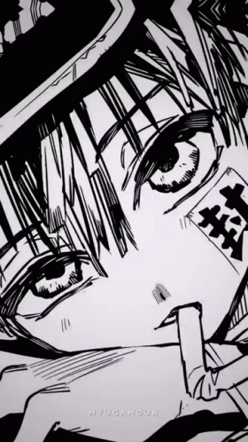 Drawing Hanako Kun GIF