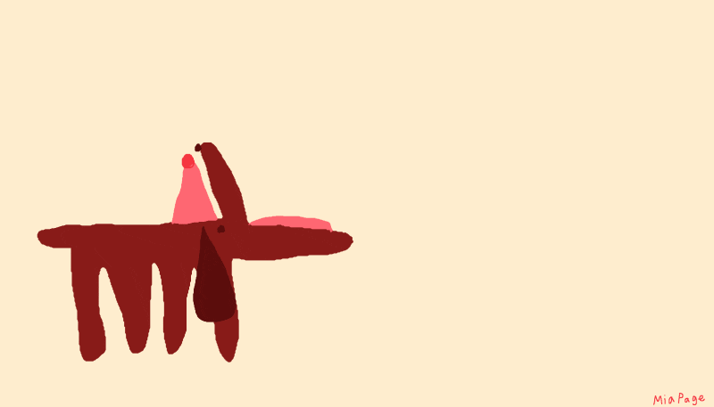 Drawing In The Forest With Animated Happy New Year GIF