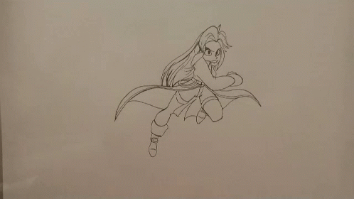 Drawing Line Art Sprint GIF