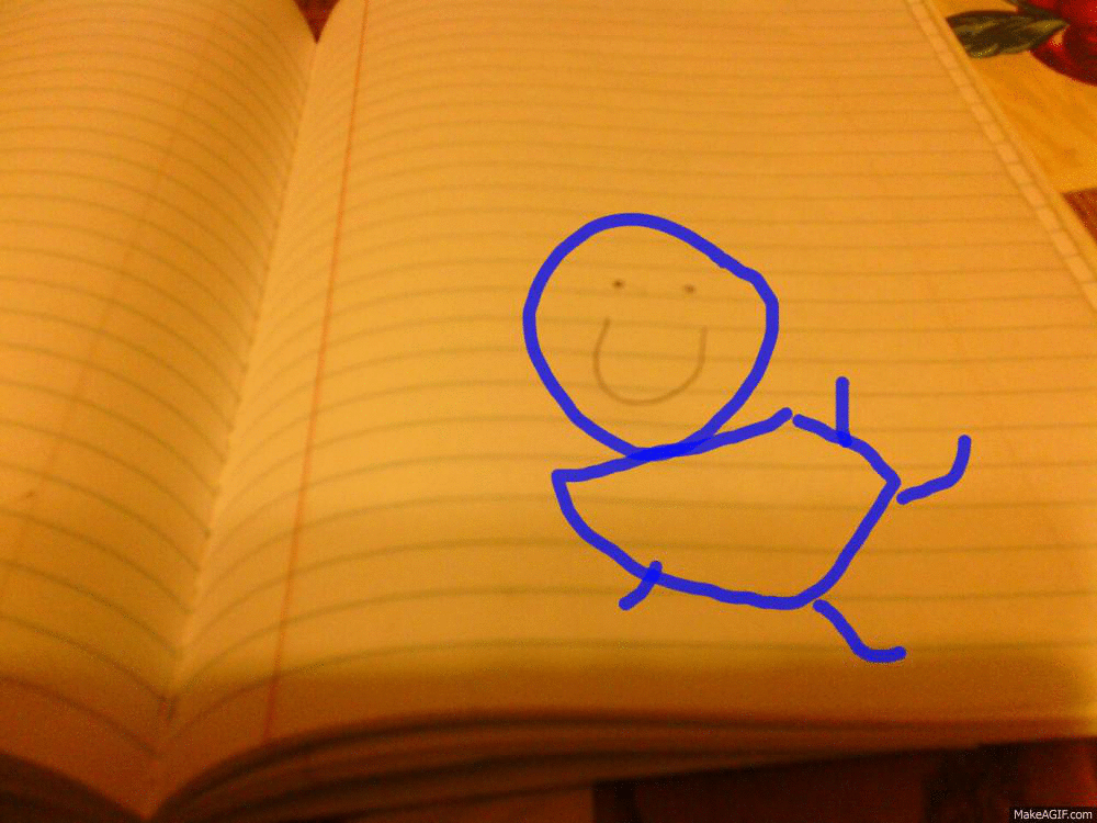 Drawing Smiley Dancing GIF