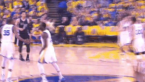 Draymond Green Fired Up For Big Game GIF
