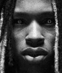 Dreadlocked Man Close-Up