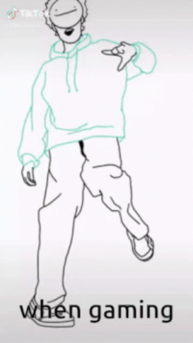 Dream Face Reveal Dancing Mobile Drawing GIF