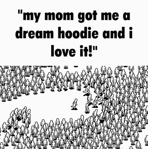 Dream Face Reveal Dream Hoodie Cartoon GIF