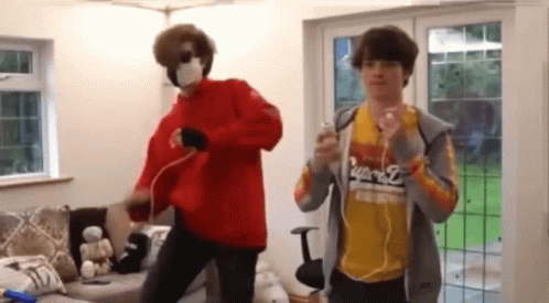 Dream Face Reveal Vloggers Silly Dance GIF