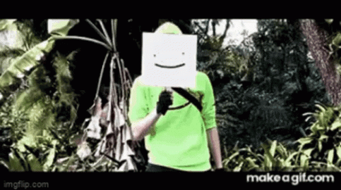 Dream Face Reveal Anime Head Meme GIF